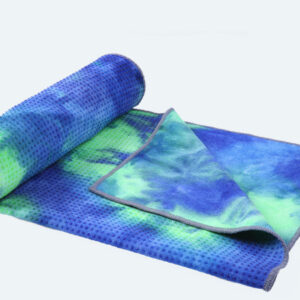 🧘 Tie-Dye Non-Slip Yoga Towel – Eco-Friendly & Vibrant