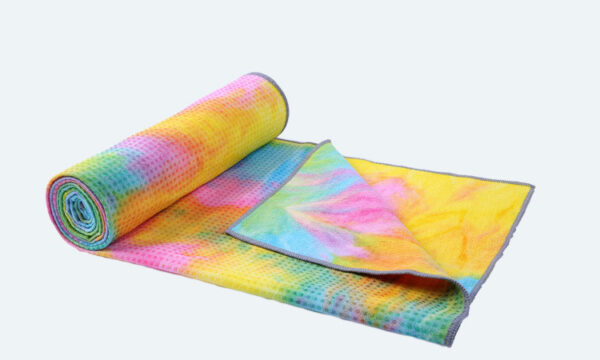 Non-slip Sports Towel Eco-friendly Tie-dye Yoga Towel - Image 2