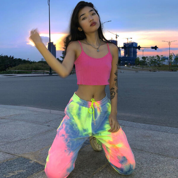 Tie-Dye Fashion Casual Pants - Image 4