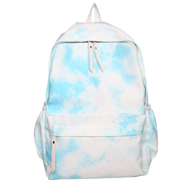 Students' Large Capacity Harajuku Fresh And Lovely Tie-dye Schoolbag - Image 5