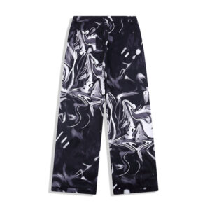 Tie-Dye Splash Ink Straight Pants for Men