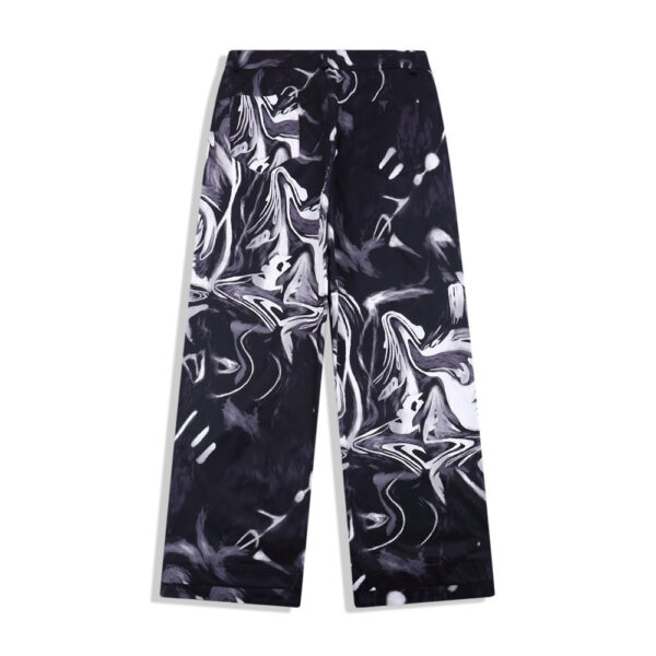 Tie Dye Pants Men's Loose Street Straight