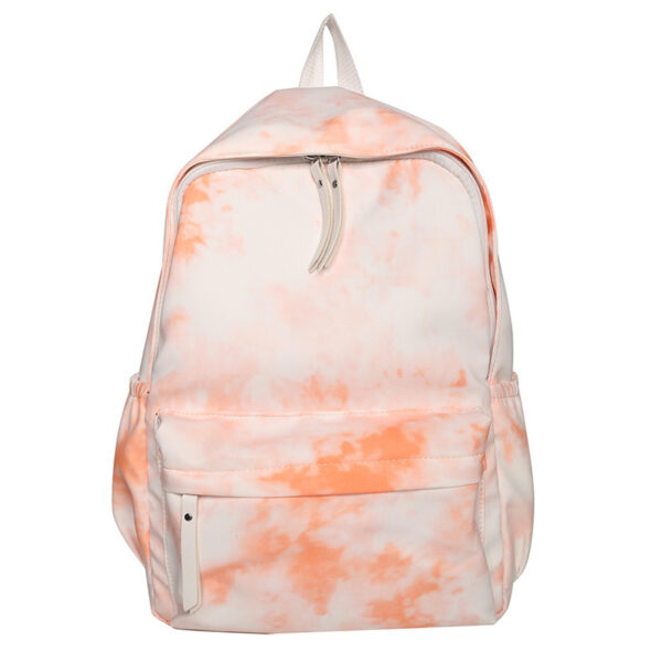 Students' Large Capacity Harajuku Fresh And Lovely Tie-dye Schoolbag - Image 4