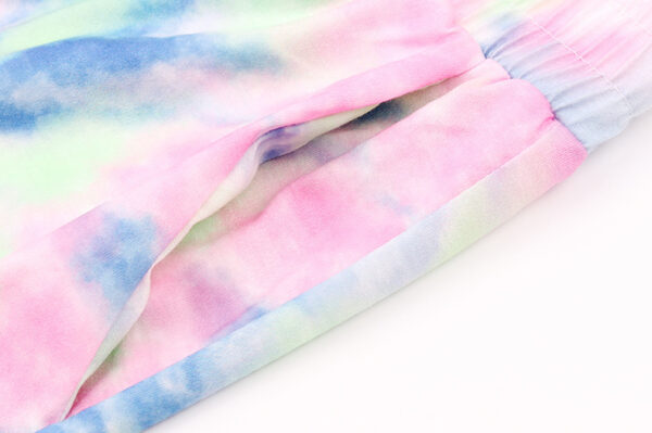 Women's Split Printed Tie-dye Casual Pants - Image 4