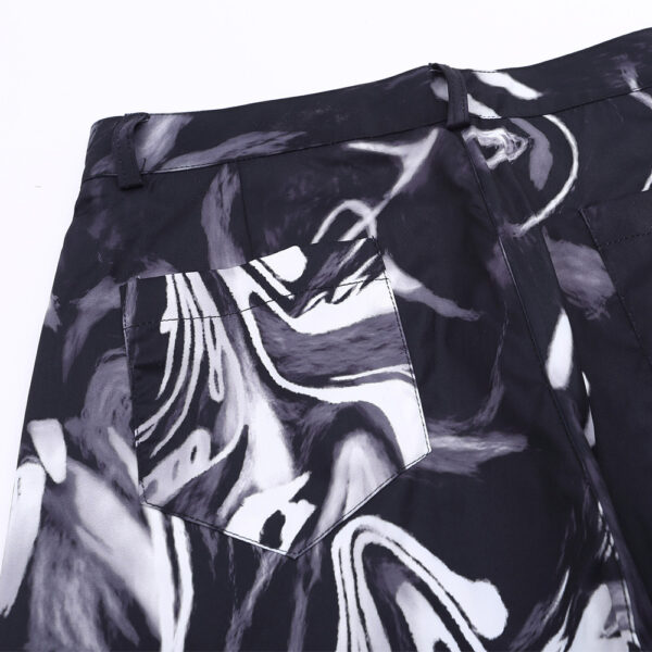 Tie Dye Pants Men's Loose Street Straight - Image 4