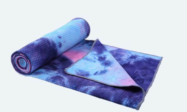 Non-slip Sports Towel Eco-friendly Tie-dye Yoga Towel - Image 5