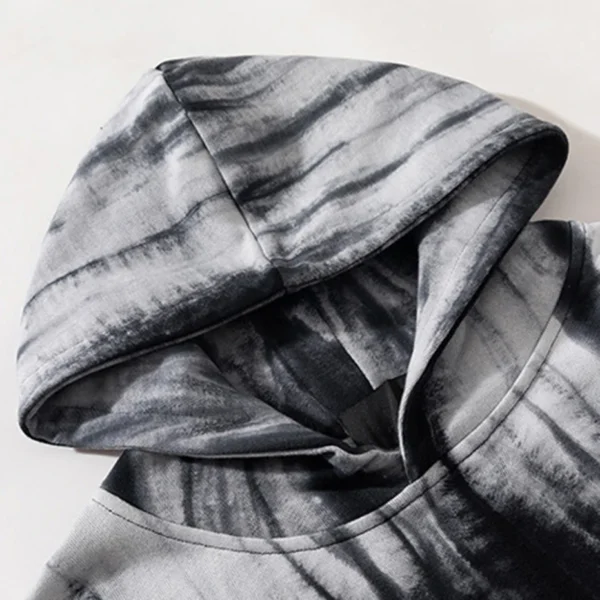 Vintage Tie-Dye Hoodie – Oversized Harajuku Streetwear Pullover for Men - Image 5