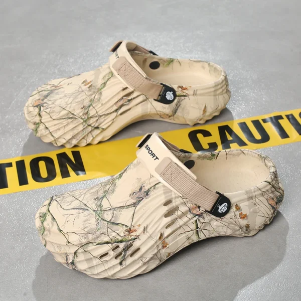 2024 Summer Men's Sandals New Home Garden Shoes Comfortable and Lightweight Men Slippers Non-Slip Soft Bottom Flip Flop Sandals - Image 6