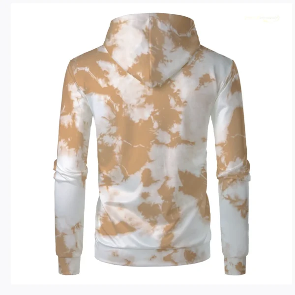 New Creative Fun 3d Printing Tie Dye Pattern Hoodie Fun Street Casual Daily Tops Customized Patterns For Men And Children - Image 4