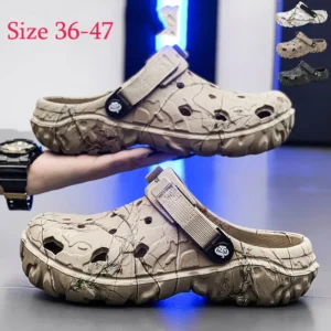 Men’s Summer Foam Garden Clogs – Lightweight Outdoor & Home Slip-On Slippers