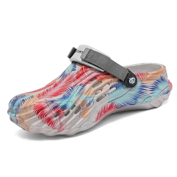 Men Summer Slippers Size 40-47 Fashion Garden Clogs Men Fashion Outdoor Couples Shoes Luxury Sandals Comfort Home Soft Slippers - Image 4