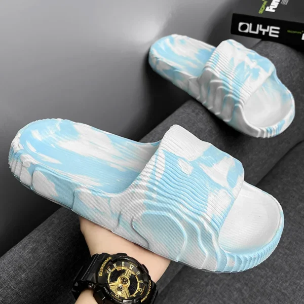 Camouflage Tie-dye Loafers Unisex Slip-on Shoes Outdoor Choice Lightweight Casual Sandals for Men Indoor Home Women Slippers - Image 5