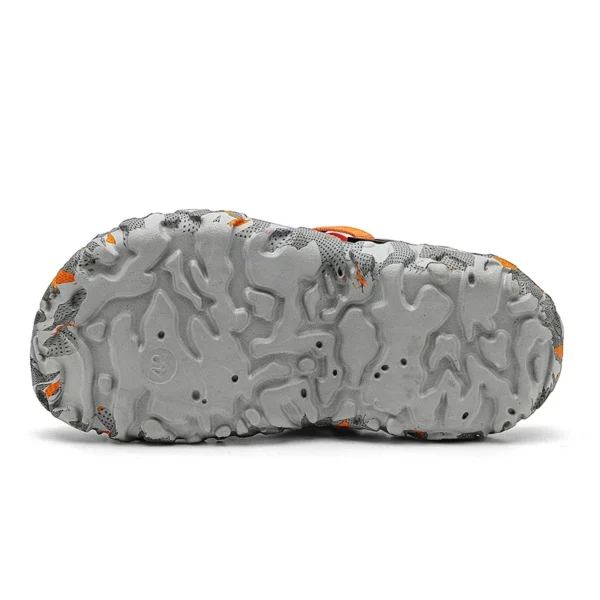New Men's Clogs Slippers Sandal Men Garden Shoes Flat Camouflage Sandals Male Sneakers Outdoor Flip Flops Home Clogs - Image 3
